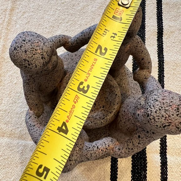 Circle of Friends Four Candle Holder PENCO Vintage Decorative Art Pottery - Picture 6 of 7